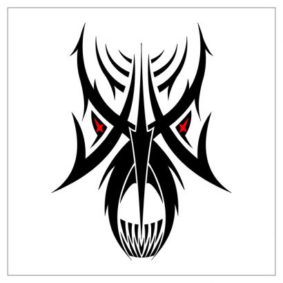 Tribal Mask Pic Tattoos